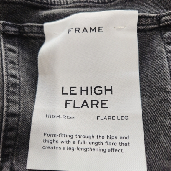 Frame Le High Flare high-rise flared jeans - Picture 10 of 13